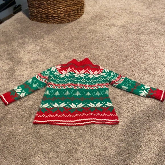 Blizzard Bay zip skiing Santa sweater - Picture 5 of 7